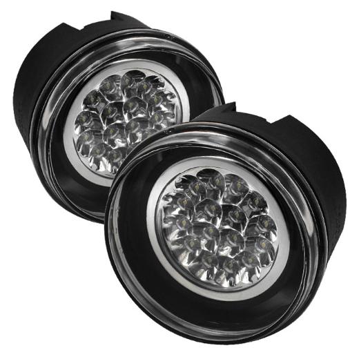 Spyder Auto LED Fog Lights 05-10 Commander, Grand Cherokee